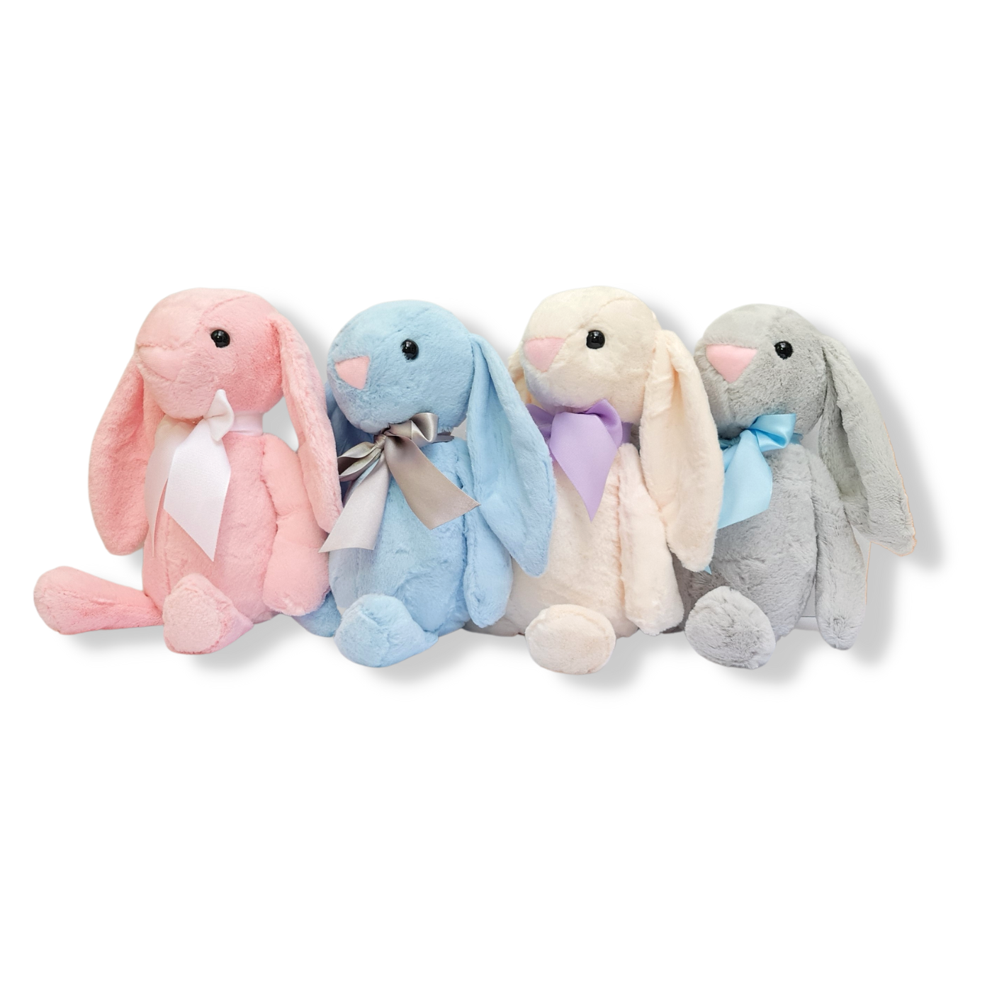 Set de conejo con frazada, mordedera y caja personalizada