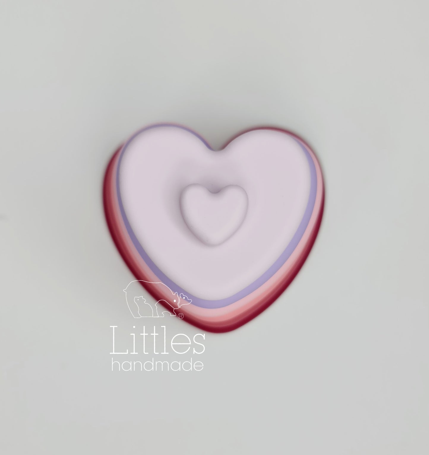 Corazones apilables