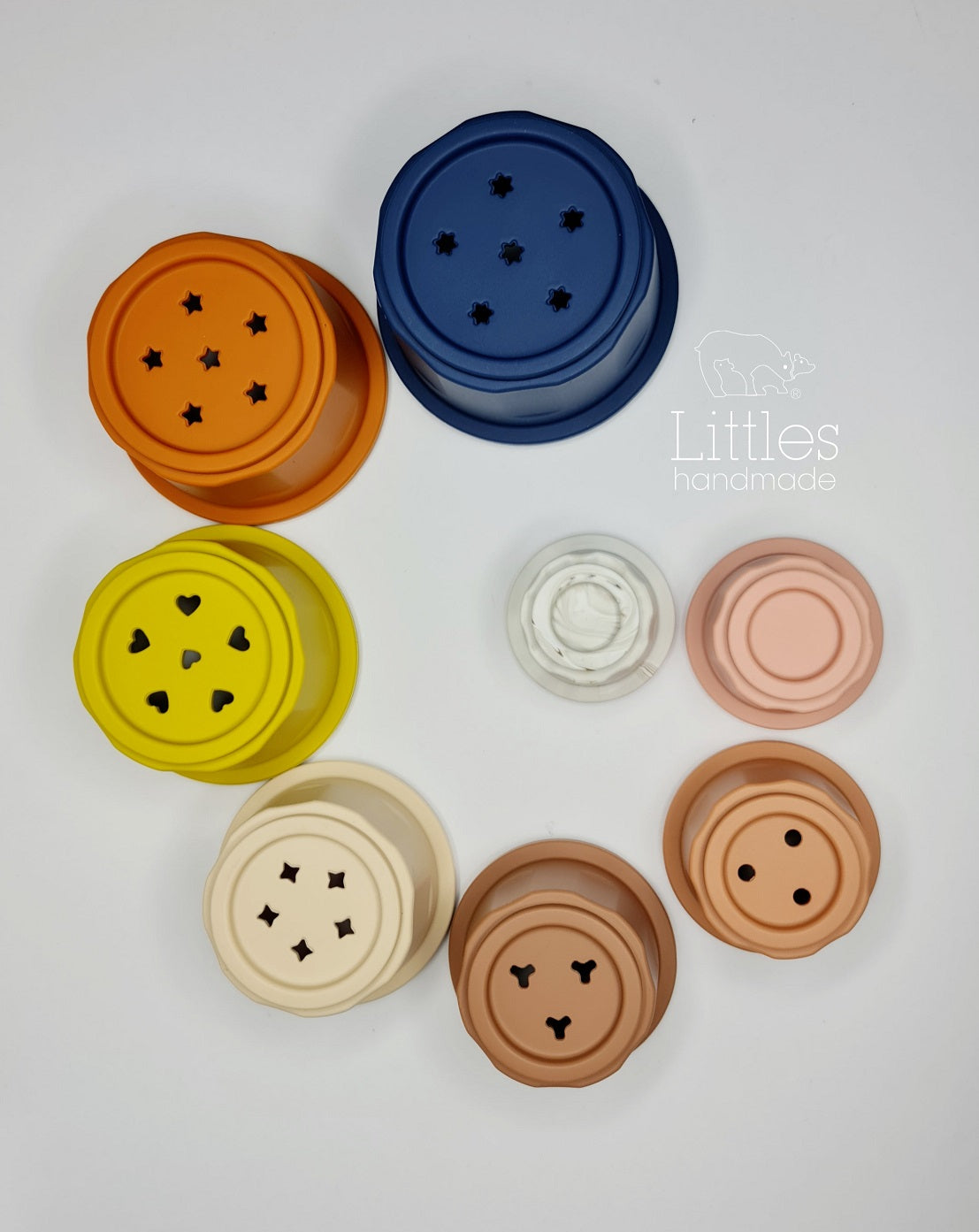 Tazas apilables