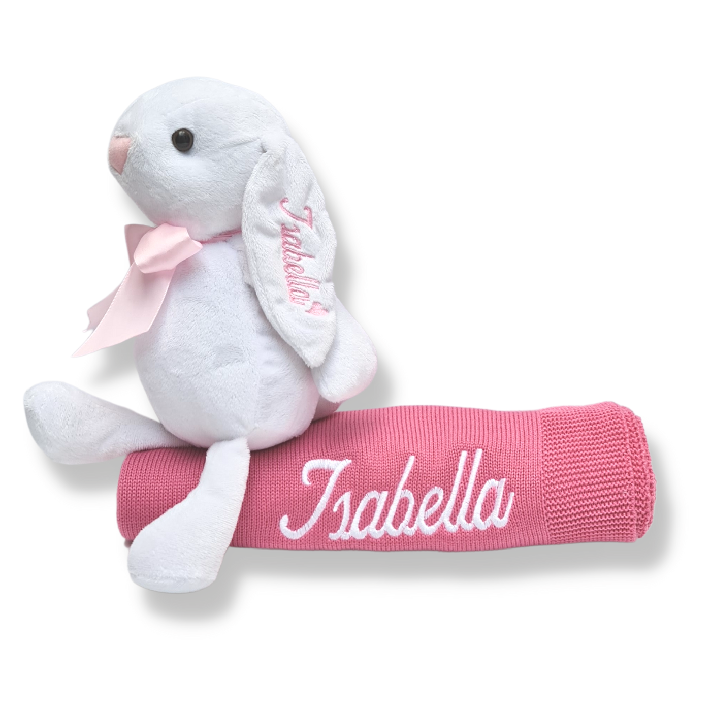 Set de regalo conejo plush con caja personalizada