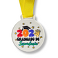 Medalla  graduado de SECUNDARIA (puedes crear sets de 1, 5 o 10 medallas)