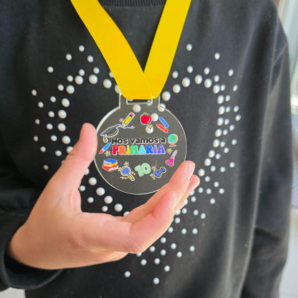 Medalla  graduado de PREFIRST (puedes crear sets de 1, 5 o 10 medallas)