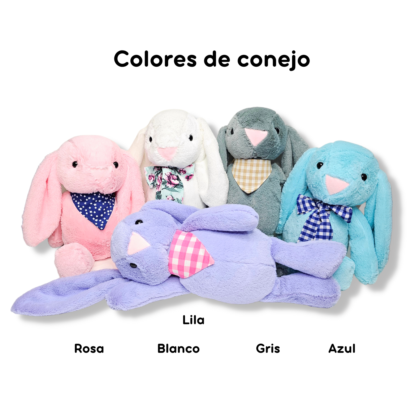 Conejito Plush Moño