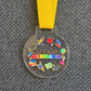 Medalla nos vamos a SECUNDARIA (puedes crear sets de 1, 5 o 10 medallas)