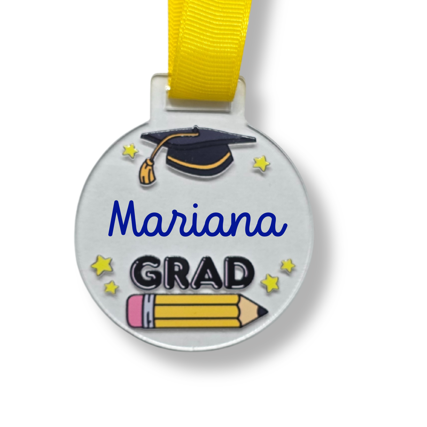 Medalla graduación personalizables (puedes crear sets de 1, 5 o 10 medallas)