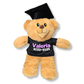 Oso de peluche personalizable para graduación con birrete