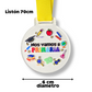 Medalla nos vamos a PRIMARIA (puedes crear sets de 1, 5 o 10 medallas)