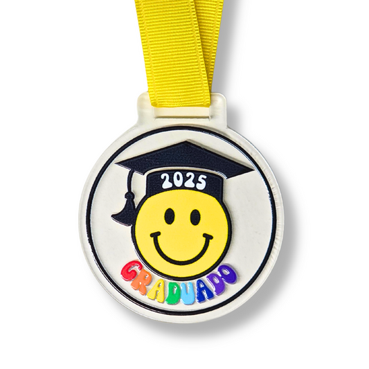 Medalla graduado (puedes crear sets de 1, 5 o 10 medallas)