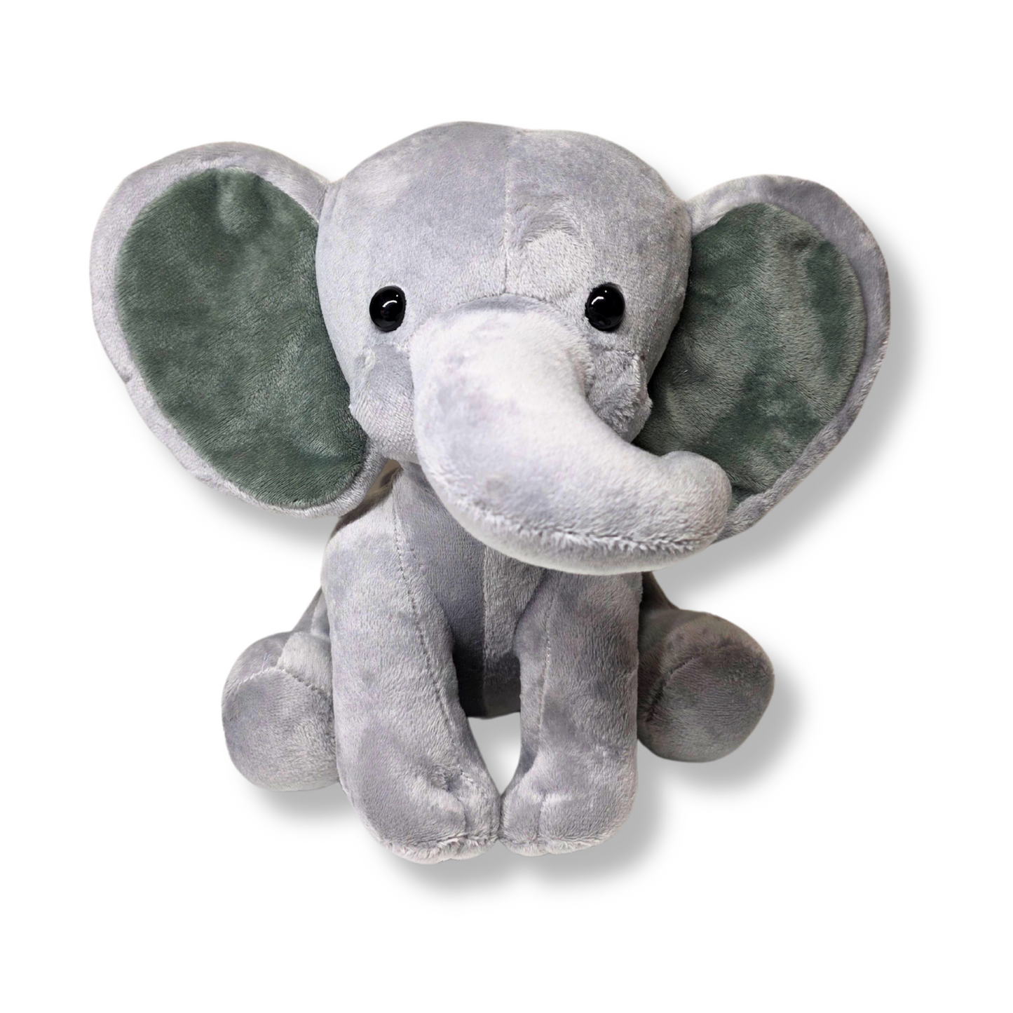 Elefante de Peluche con Nombre y Datos de Nacimiento. Regalo para Bebés