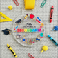 Set de 20 Medallas Graduación 2026 Acrílico 6cm: Diseños para Kinder, Primaria y Secundaria. Listón Amarillo (Copia) (Copia)