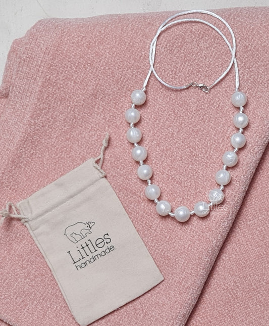 Collar de lactancia perlas