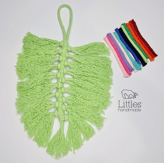 hojas chica boho kit DIY