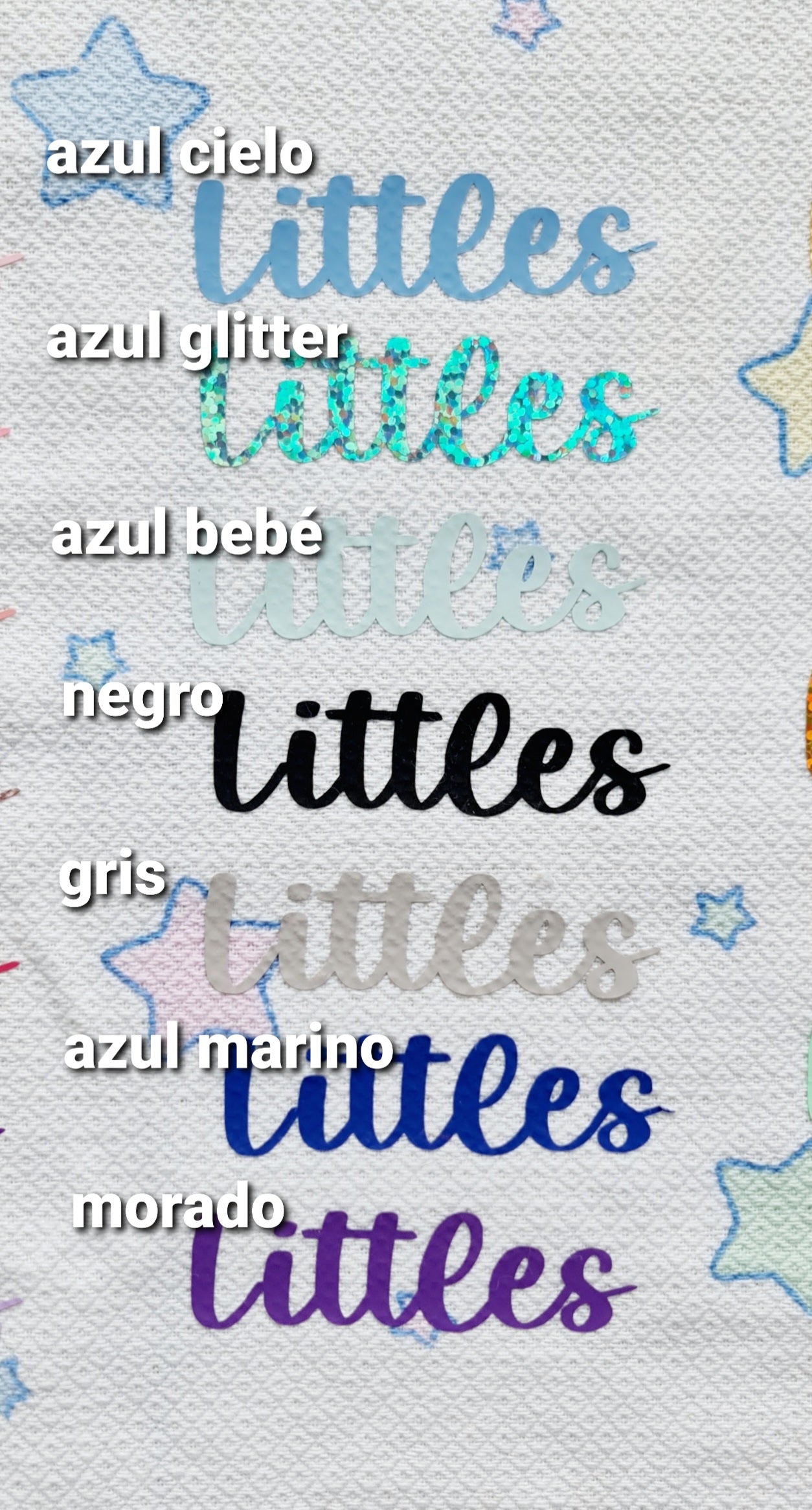 Conejitos con datos de nacimiento