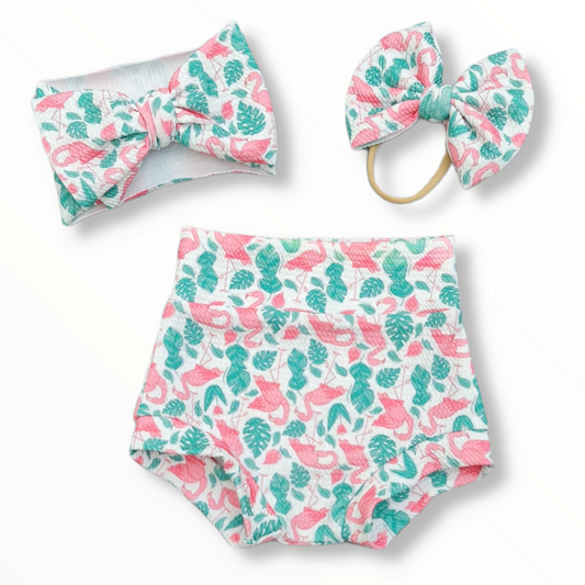 Set flamingo