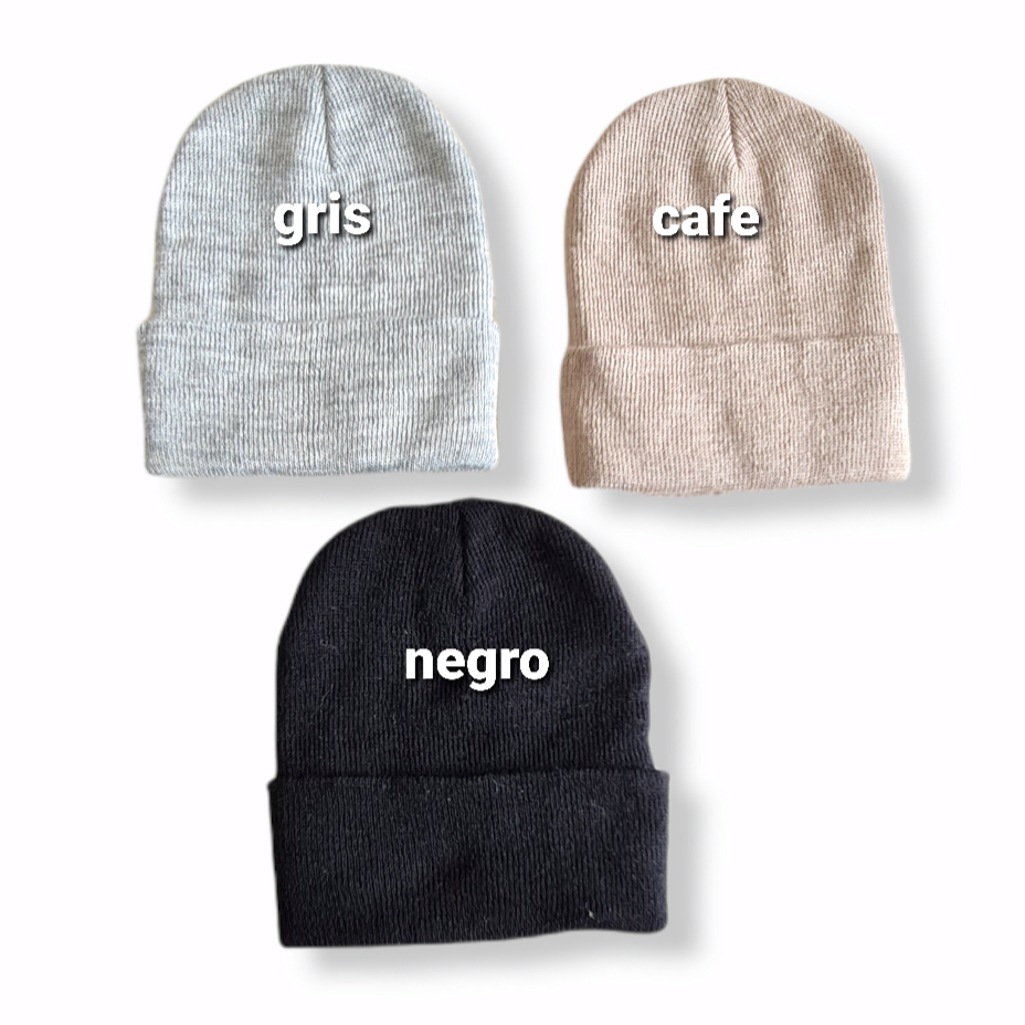 Gorro pompon personalizado Niño