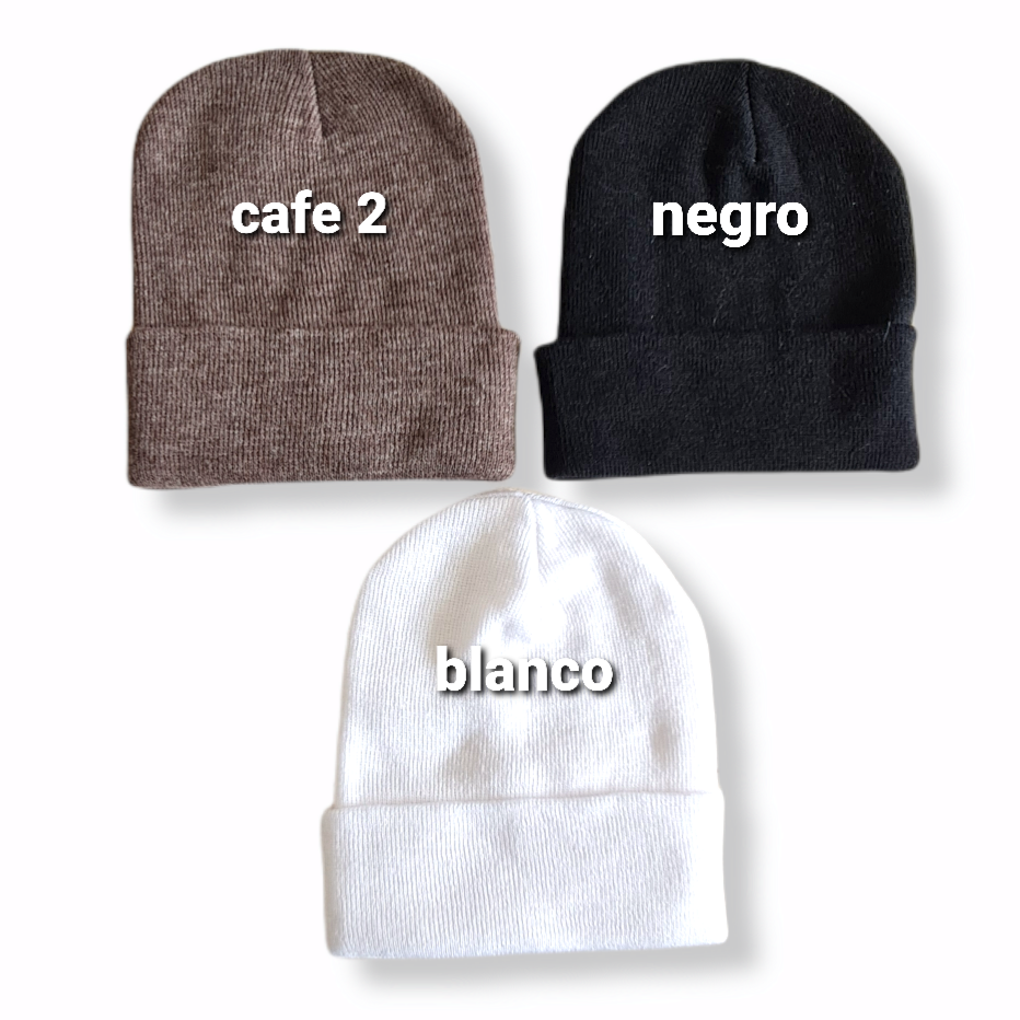 Gorro pompon personalizado Adulto